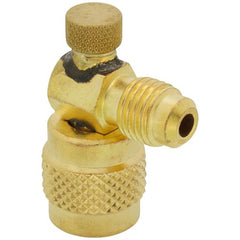 C&D VALVE C&D Valve CD5060 reduced size thumb-screw flow control valve 5/16 inches M. flare access fitting