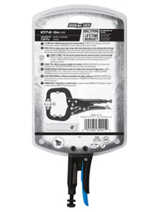 CHANNELLOCK Channellock 107-6 6-inch C-Clamp Locking Pliers with Swivel Pads