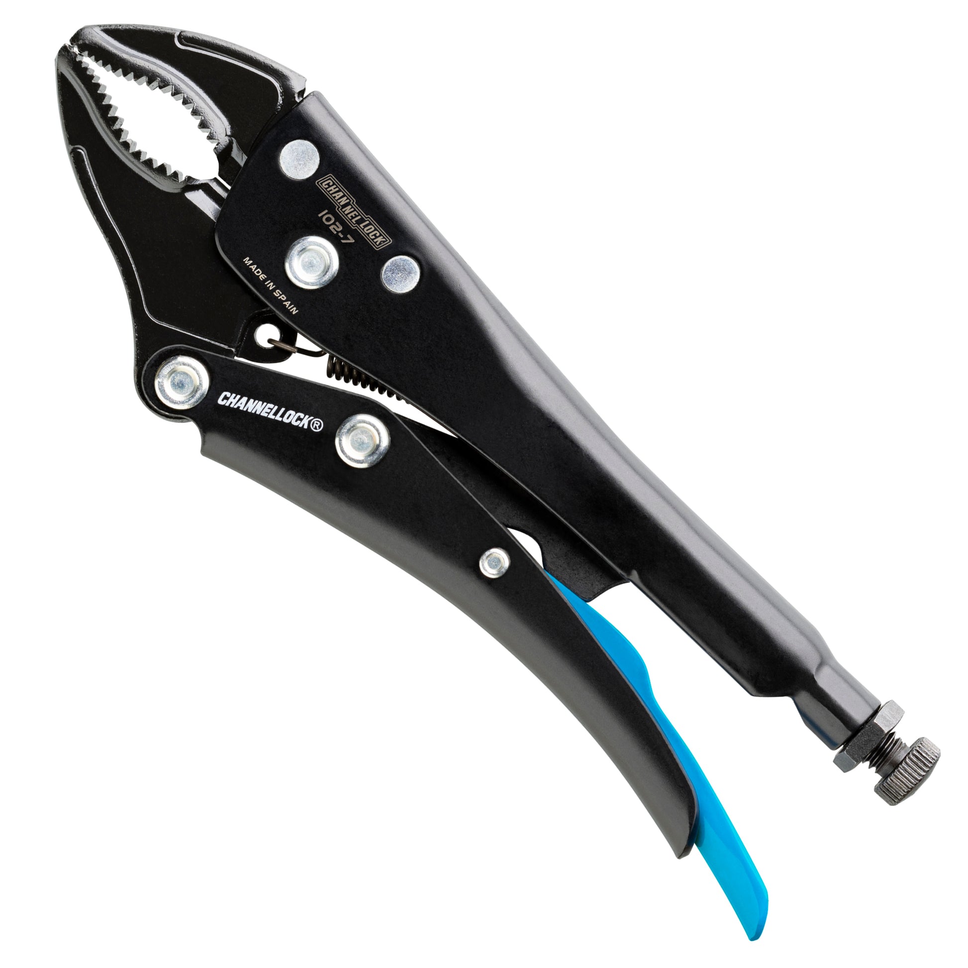 CHANNELLOCK Channellock 102-7 7-inch curved jaw locking pliers w/ cutter