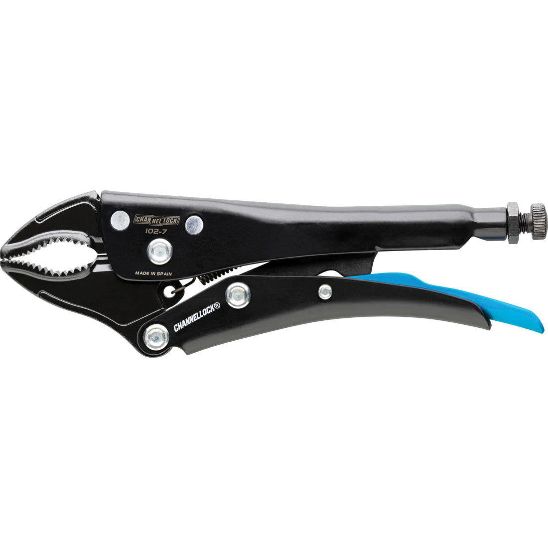 CHANNELLOCK Channellock 102-7 7-inch curved jaw locking pliers w/ cutter