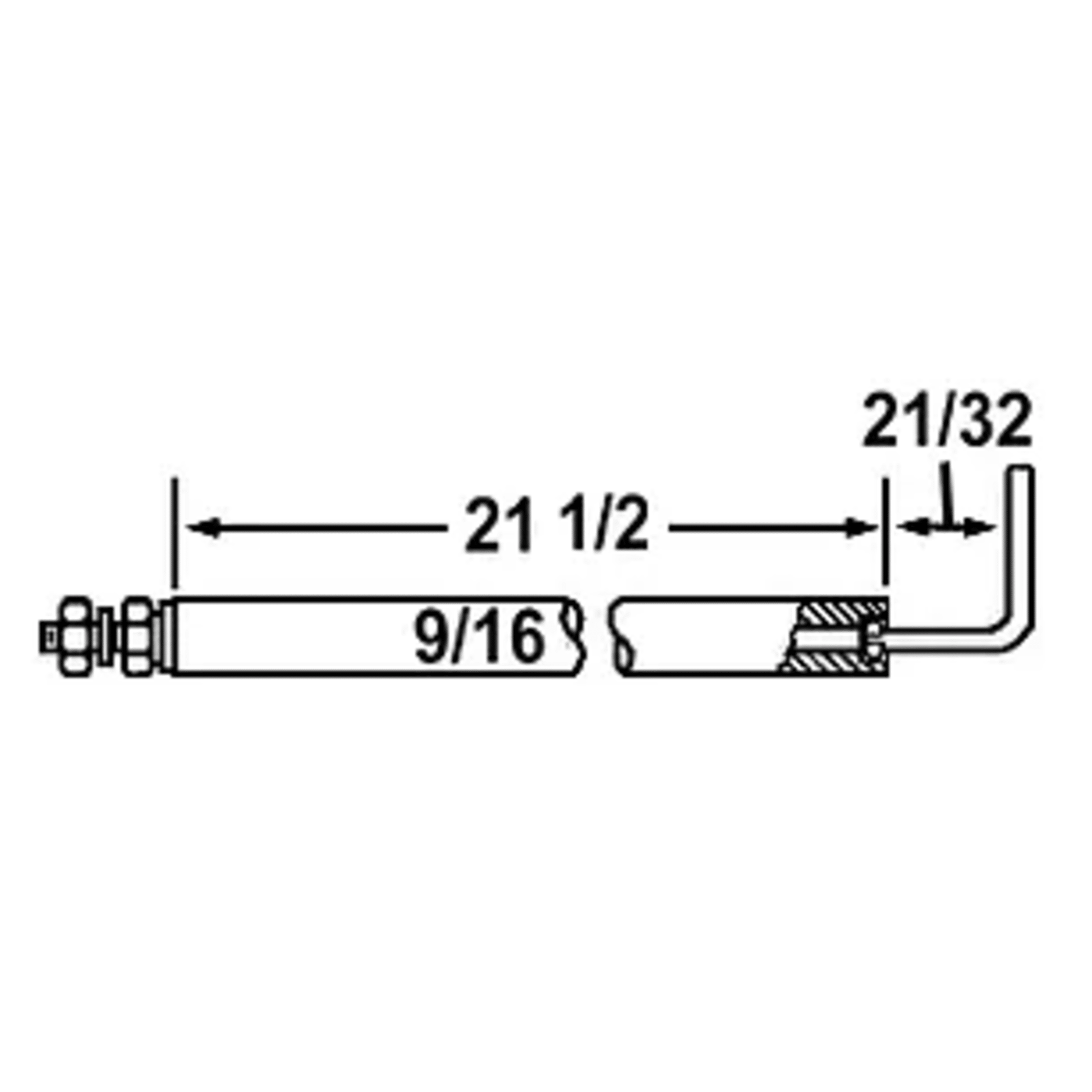 CROWN ENGINEERING Crown Engineering 20945 Cleaver Brooks Electrode replacement for Westwood WP-E5-205E-2