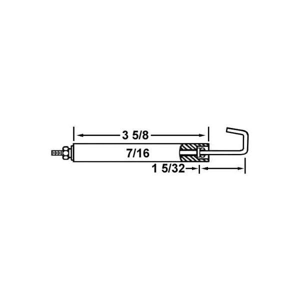 CROWN ENGINEERING Crown Engineering 35161-02 Midco Electrode 6457-00 2/Pk