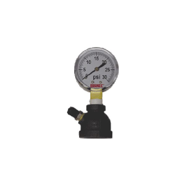 BRAMEC Bramec 17259 Test Gauge 0 to 100 psi, 3/4 in