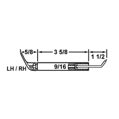 CROWN ENGINEERING Crown Engineering 20535-02 bettendorf electrode 2/pk m7658/m7659