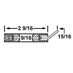 CROWN ENGINEERING Crown Engineering 21610-02 General Electric Electrode 2/PK K-5703668AB