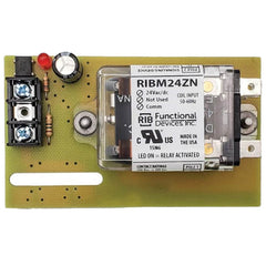 FUNCTIONAL DEVICES Functional Devices RIBM24ZN track mount relay 30 amps 4.00 in. track mount