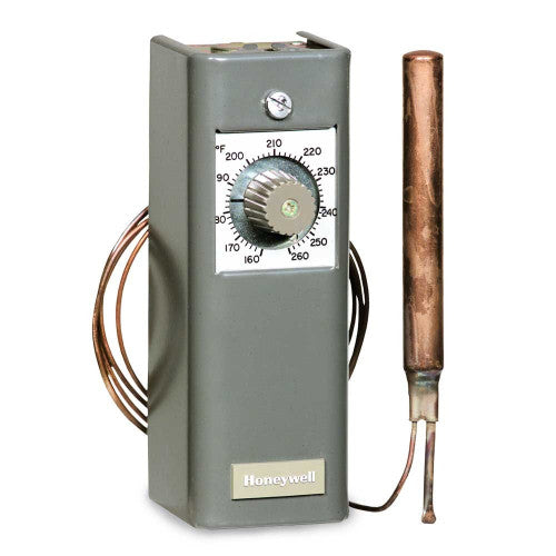 HONEYWELL Honeywell T991A1343 proportional temperature controller 24 Vac to 30 Vac 3-9/16 inch bulb length 5 ft capillary