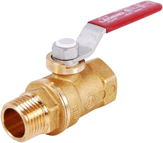 LEGEND VALVE Legend Valve 101-522NL T-900 NL MXF Ball Valve 3/8 inch