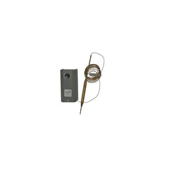JOHNSON CONTROLS Johnson Controls A19ADB-22C Remote Bulb Temp Control 90/325F Manual Reset, 8 feet Cap, SPST, NEMA 1, 1/4 X 5 inches Bulb