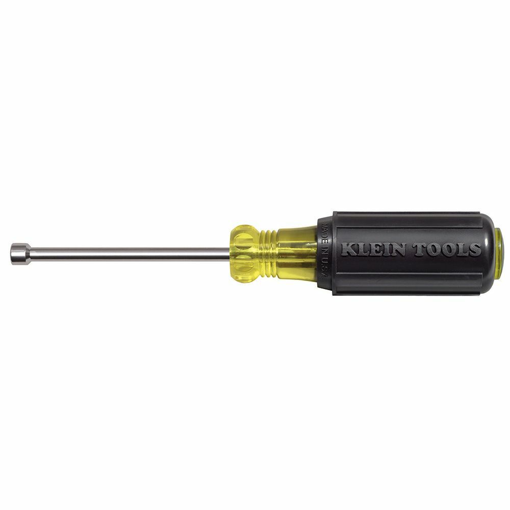KLEIN TOOLS Klein Tools 630-3/16M Magnetic Tip Nut Driver 3/16-Inch 3-Inch Shaft