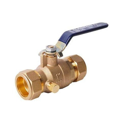LEGEND VALVE Legend Valve 101-434NL T-2002NL Full Port Compression Ball Valve with Drain 3/4 inches Comp x 3/4 inches Comp