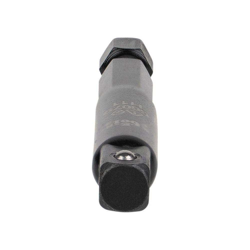 KLEIN TOOLS Klein Tools 66079 Flip Impact Socket Adapter Small, 1/4 to 1/4-Inch