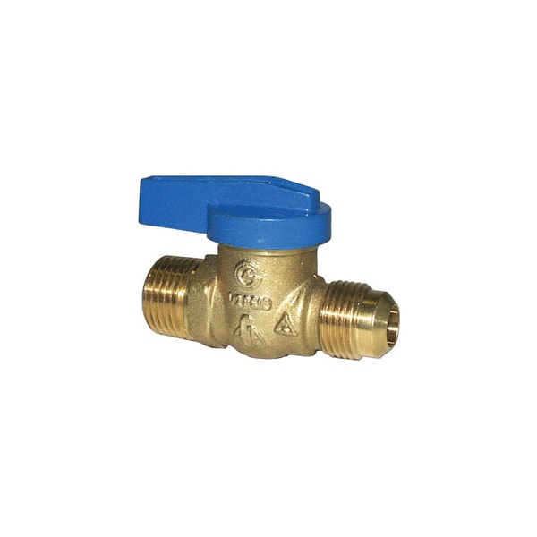 LEGEND VALVE Legend Valve 102-213 T-3000 1-Piece Gas Ball Valve 125 psi 1/2 inches Flare x 1/2 inches MNPT