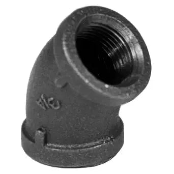 LEGEND VALVE Legend Valve 350-024 3/4 black 45 elbow