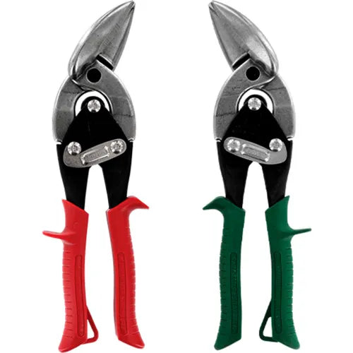 MIDWEST TOOL Midwest Tool MWT-6510C Offset Aviation Snip Set 2Pc. Left & Right