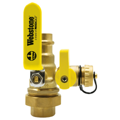 NIBCO Nibco H-80435W Pro-Pal union ball drain 1 1/4 PRS LF