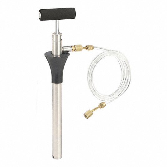 NU-CALGON Nu-Calgon 4814-40 Air Conditioner and Refrigerant System Oil Charging Pump 2.6 Fluid Ounce at 200 PSI 1 Gallon 2-1/2 Gallon 5 Gallon Container
