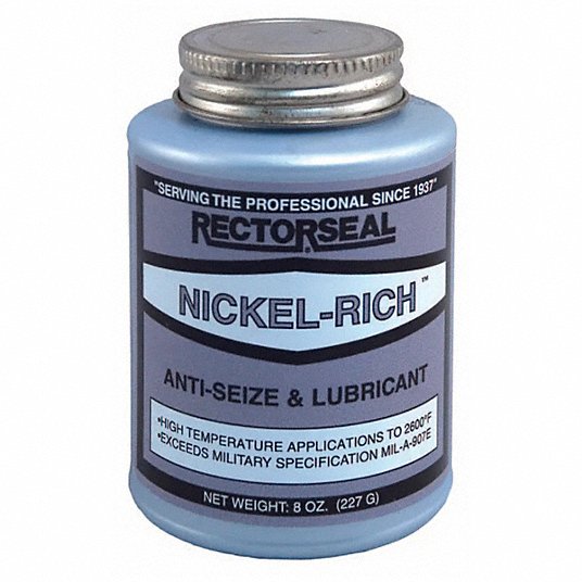 RECTORSEAL Rectorseal 73851 Nickel-Rich Antiseize And Lubricant 8-Ounce
