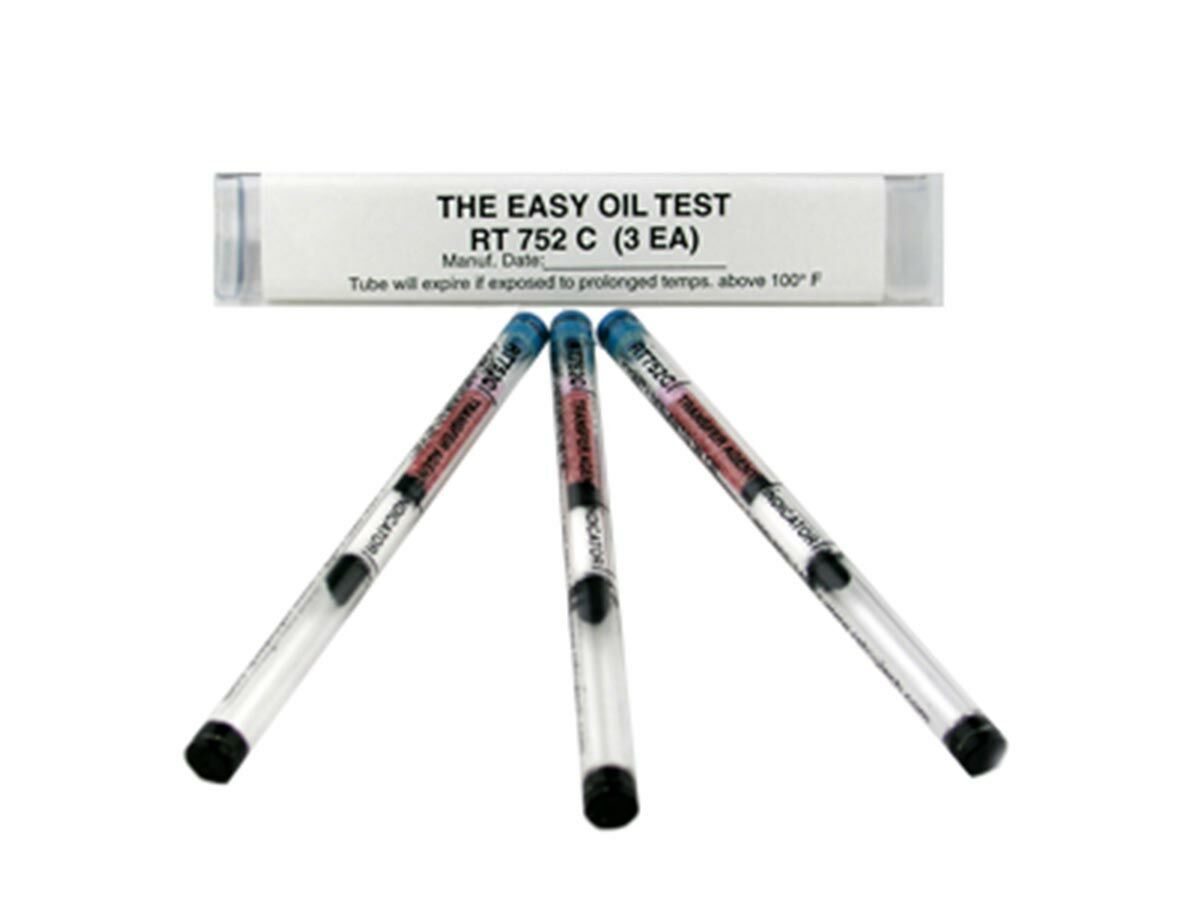 REFRIGERATION TECHNOLOGIES Refrigeration Technologies RT752C Checkmate Oil Detection Tubes 3/PK