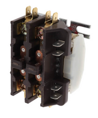 RESIDEO Resideo R8246A1038/U relay 2 pole electric heat DPST quick connect/clamp screw 24 voltage alternating current 30 amp