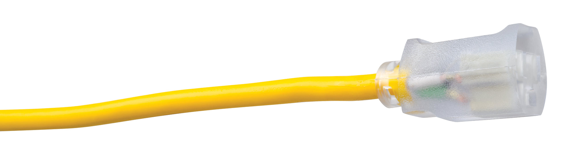 SOUTHWIRE Southwire 1687SW0002 Polar/Solar SJEOOW outdoor extension cord with light ends 15A 125V 25ft 12/3