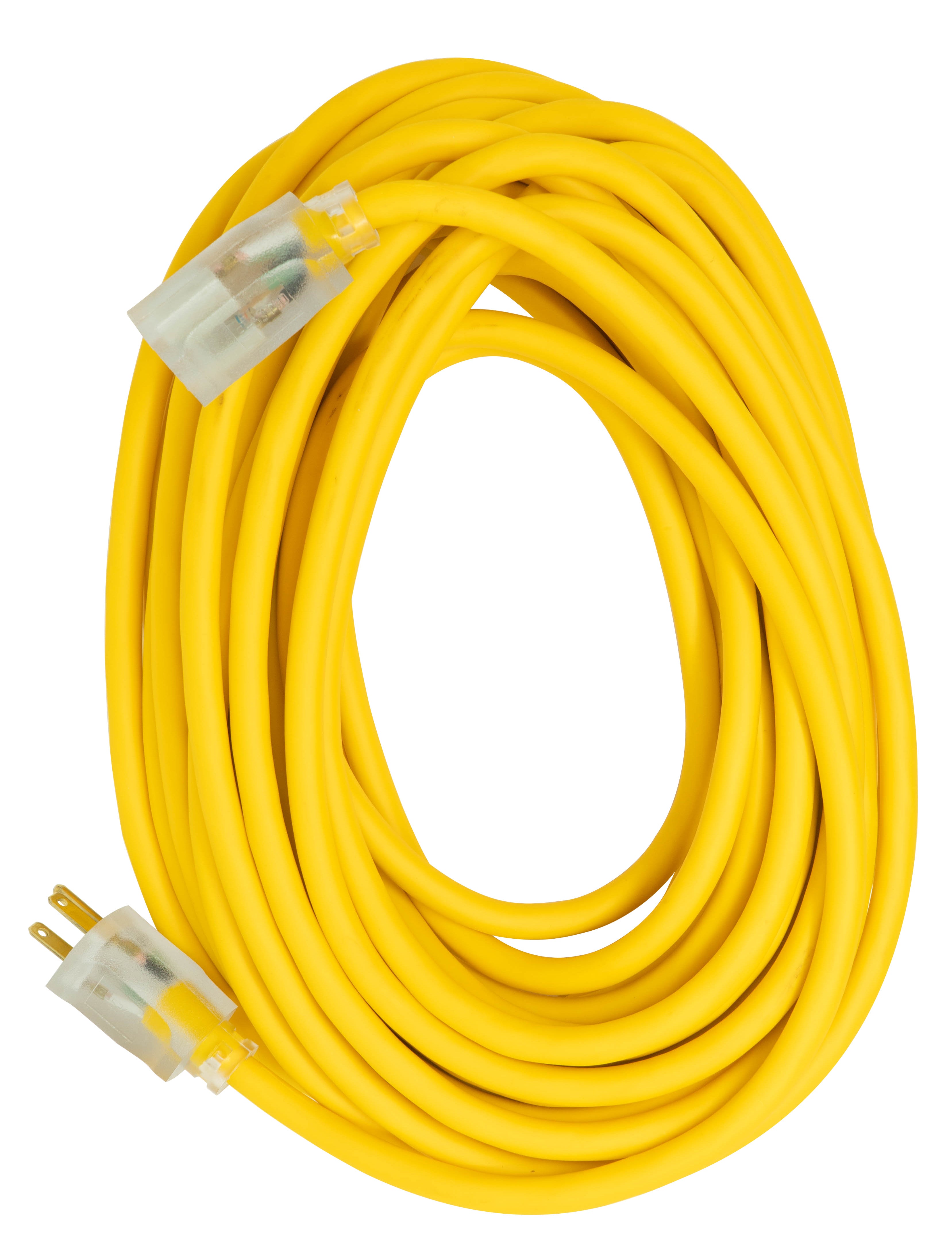 SOUTHWIRE Southwire 1688SW0002 Polar/Solar SJEOOW Outdoor Extension Cord with Light Ends 15 Amp 125 Volt 50ft 12/3
