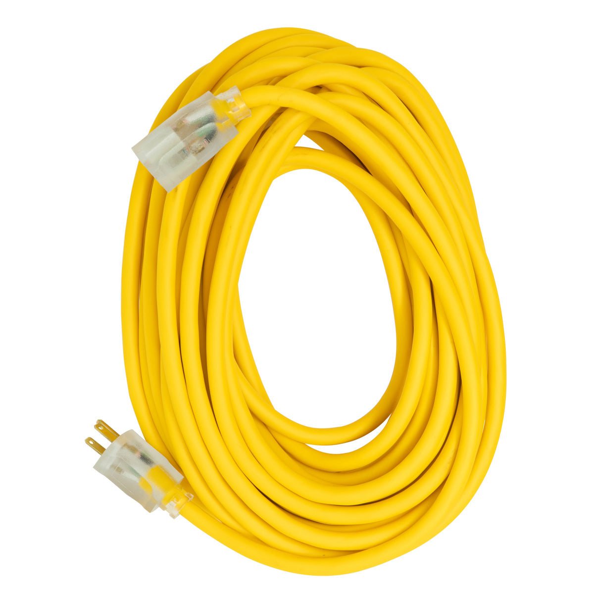 SOUTHWIRE Southwire 1688SW0002 Polar/Solar SJEOOW Outdoor Extension Cord with Light Ends 15 Amp 125 Volt 50ft 12/3