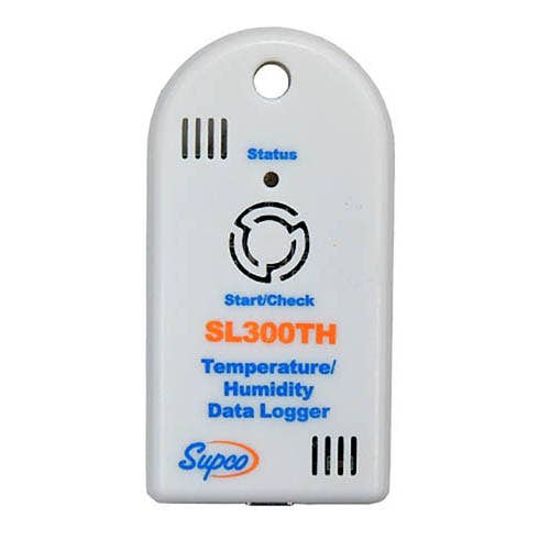 SUPCO Supco SL300TH Temp/Humd Data Logger 3 inch x 1.6 inch x 0.6 inch