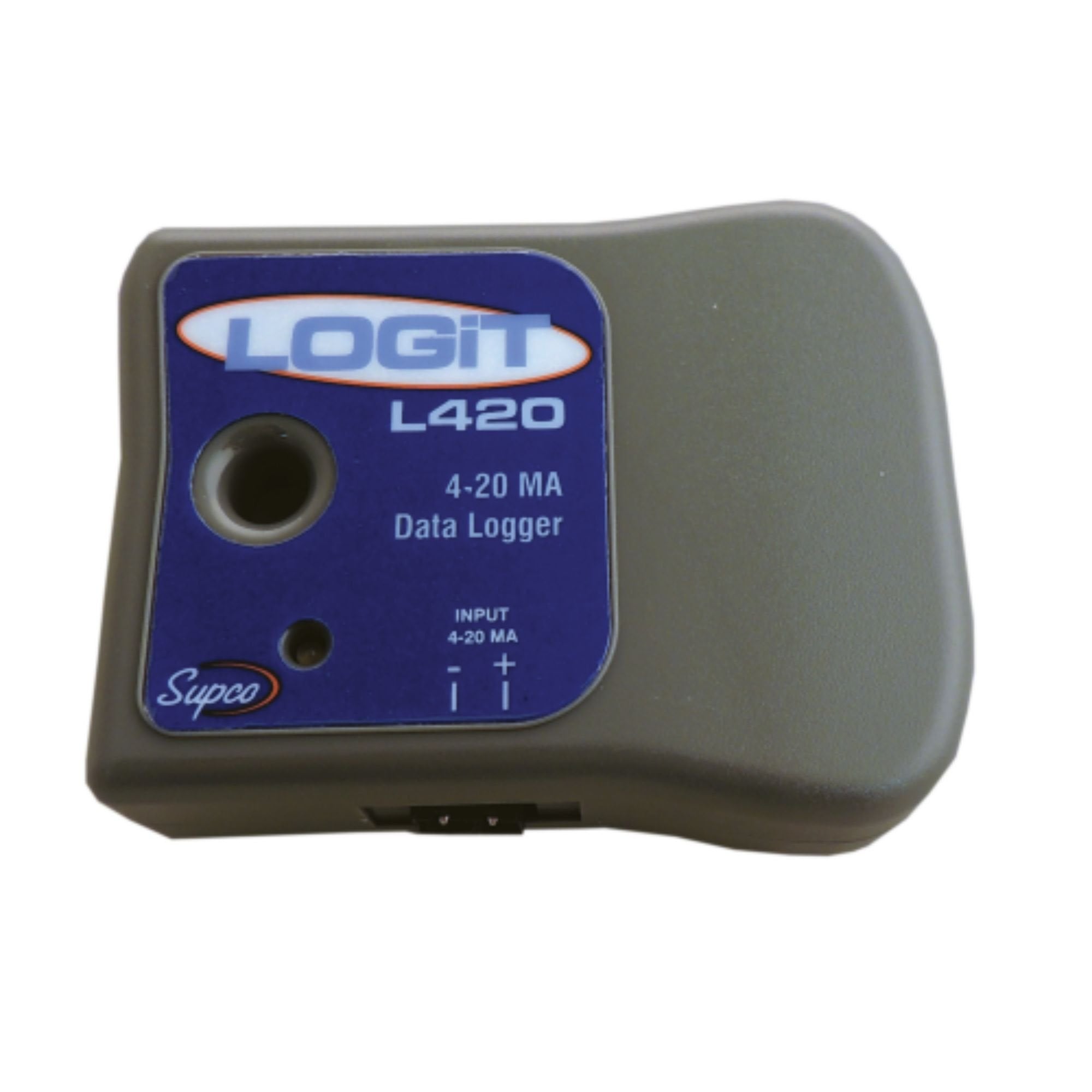 SUPCO Supco L420 Logit 4-20 mA Data Logger 3 inches Length x 2-1/2 inches Width x 1-3/32 inches Height