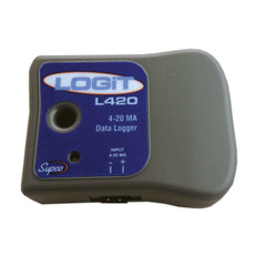 SUPCO Supco L420 Logit 4-20 mA Data Logger 3 inches Length x 2-1/2 inches Width x 1-3/32 inches Height