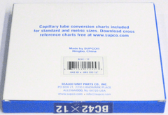 SUPCO Supco BC42X12 copper capillary tubing .042 x 12 feet