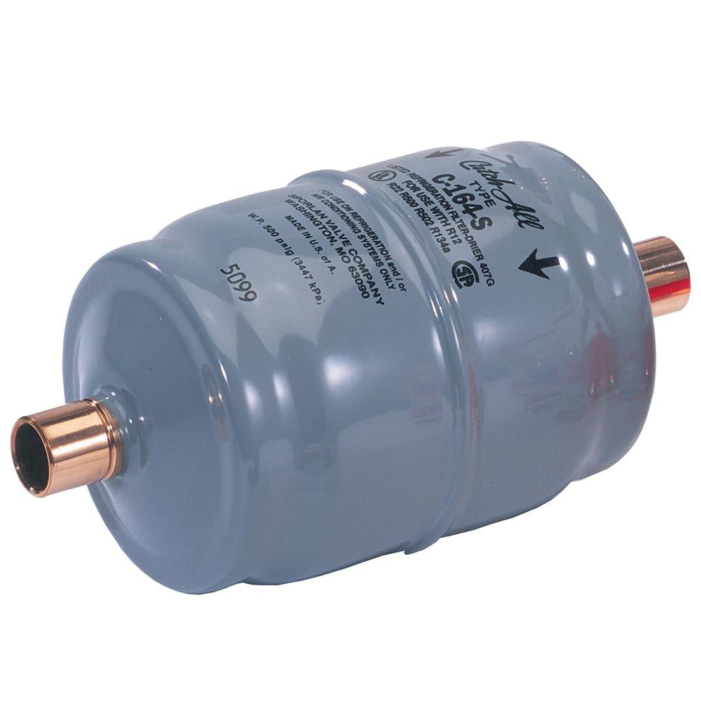 SPORLAN Sporlan 761201 Filter-Drier ZoomLock Catch-All C-164-PZK 1/2 Inch ODF Liquid Line