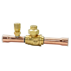 WHITE-RODGERS White-Rodgers 081022 BVSS Series Refrigeration Ball Valve w/ Access Valve 2-1/8 inches ODF