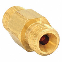 UNIWELD Uniweld HCC41 A fitting dualine hose coupling oxygen A RH to A RH