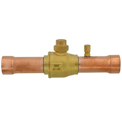 WHITE-RODGERS White-Rodgers 081020 BVSS Series Refrigeration Ball Valve with Access Valve 1-3/8 inches ODF