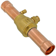 WHITE-RODGERS White-Rodgers 081020 BVSS Series Refrigeration Ball Valve with Access Valve 1-3/8 inches ODF