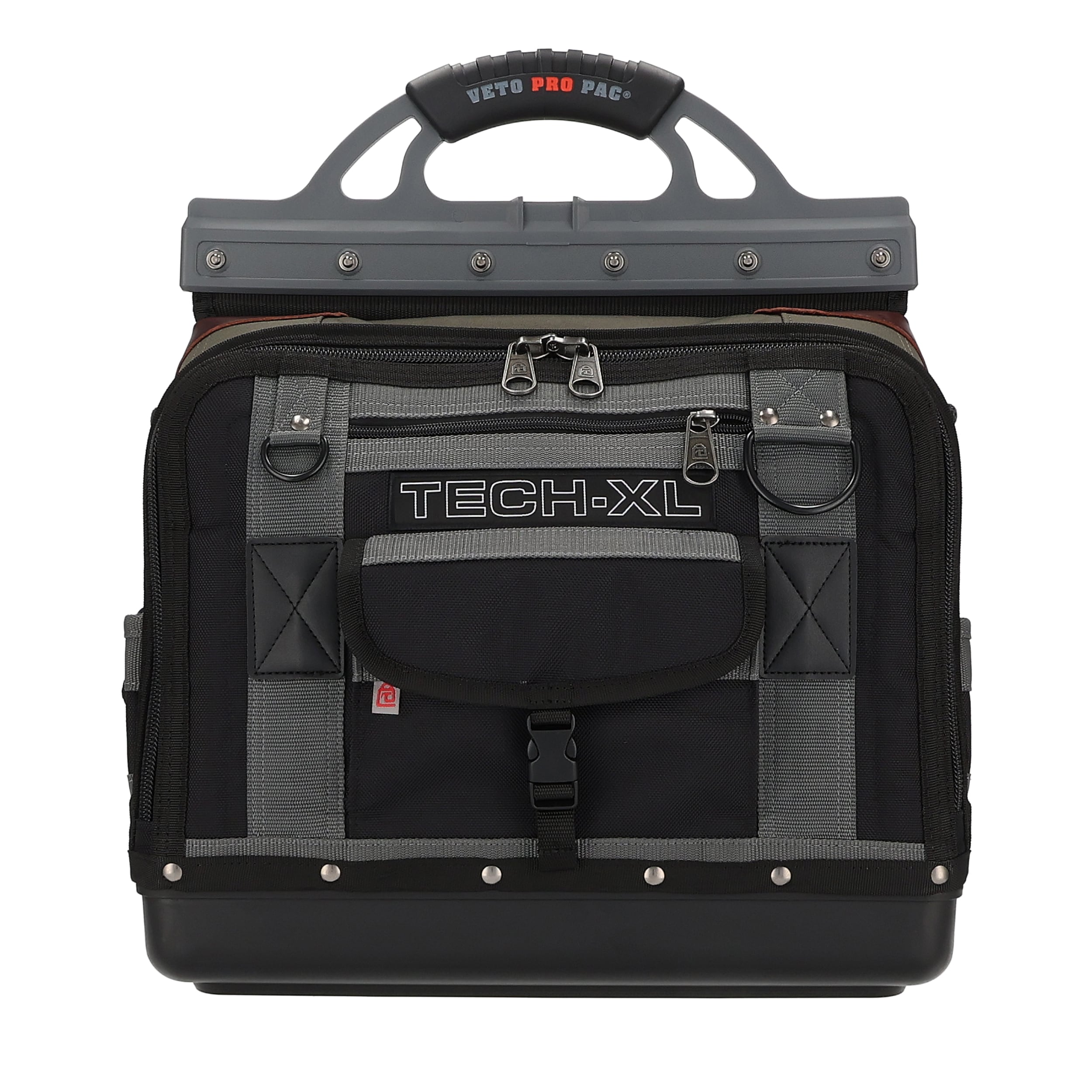 VETO PRO PAC Veto Pro Pac VPP10071 Extra Large Tech Tool Bag 80 Pockets Small/Large D Rings