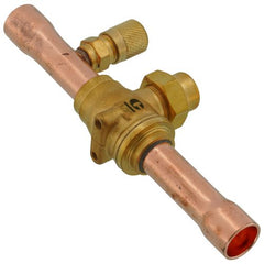 WHITE-RODGERS White-Rodgers 081067 BVSS-012T Refrigeration Ball Valve with Access Valve 1/2 inches ODF