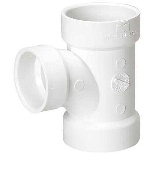BRAMEC Bramec 0420 Dwv Tee 3 inches Sch40