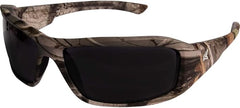 WOLF PEAK INTERNATIONAL Edge TXB216CF Brazeau Polarized Safety Glasses Wraparound