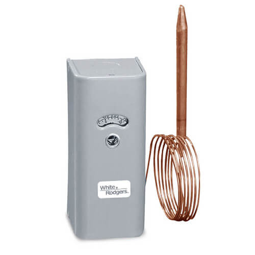 WHITE-RODGERS White-Rodgers 1609-94 Refrigeration Temperature Control 35 To 57 Degree F 6 Ft Capillary