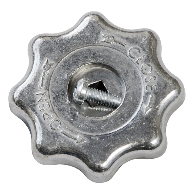 JB INDUSTRIES Jb Industries MR-508 manifold part, metal handwheel with screw 2-1/2 inch diameter 1 pack for M5 thru M9