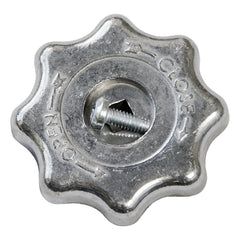 JB INDUSTRIES Jb Industries MR-508 manifold part, metal handwheel with screw 2-1/2 inch diameter 1 pack for M5 thru M9