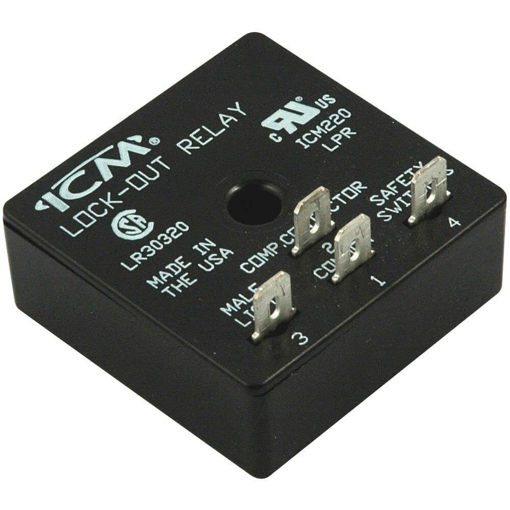 ICM CONTROLS Icm Controls icm220b lockout relay 18-30v spdt