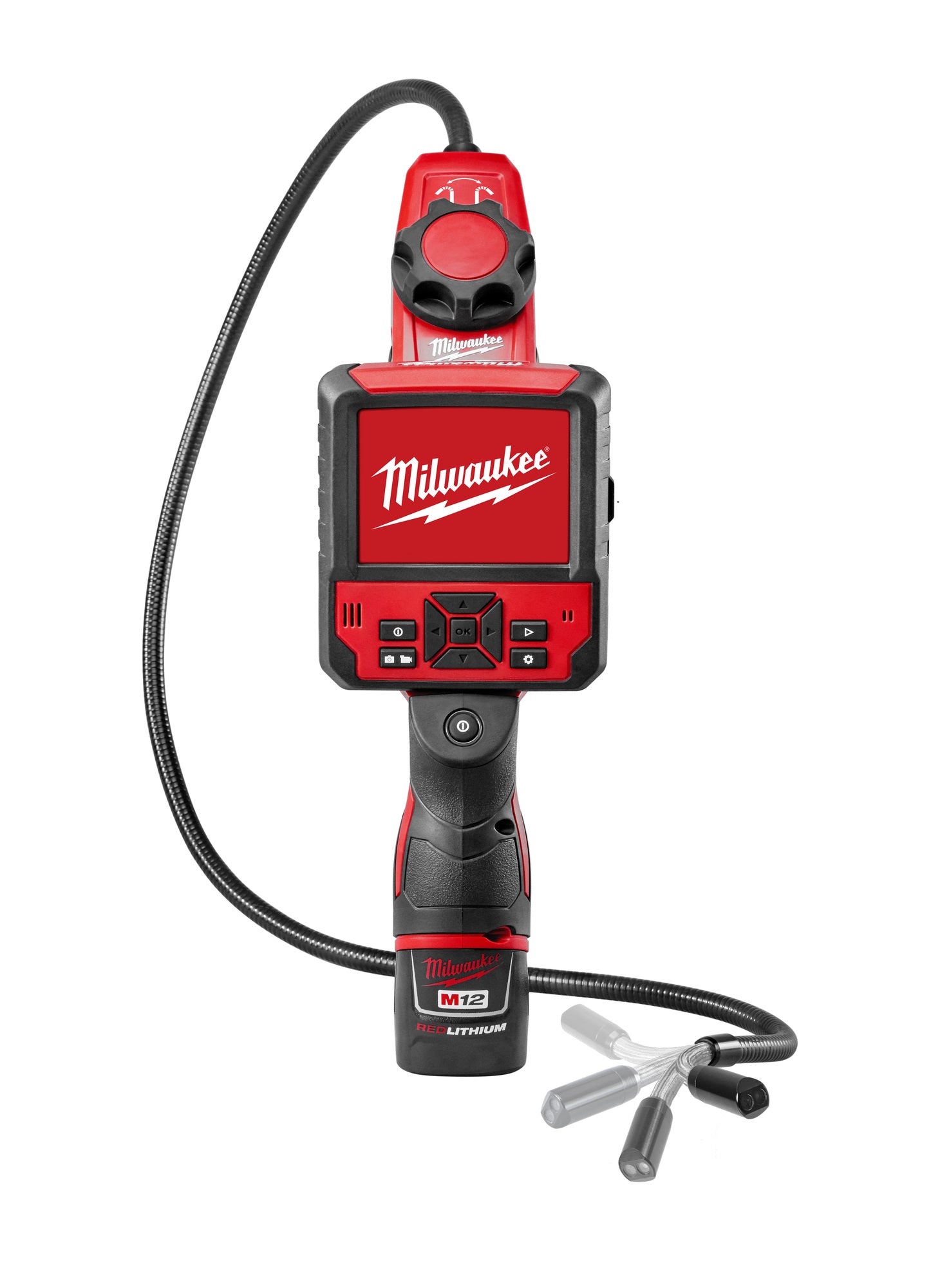 MILWAUKEE Milwaukee 2317-21 M12 M-Spector Flex 3 feet ft inspection camera cable w/ Pivotview kit