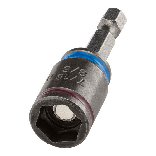 MALCO Malco MSHXLC3 C-Rhex Cleanable Reversible Magnetic Hex Driver 3/8 inches & 7/16 inches