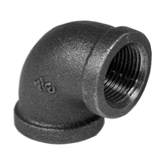 LEGEND VALVE Legend Valve 350-001 1/4 inches Black 90 Elbow