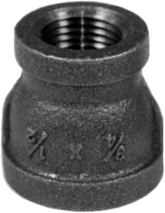 LEGEND VALVE Legend Valve 350-537 1-1/4 x 1 Black Red. Coupling Model SA Black Reducing Coupling