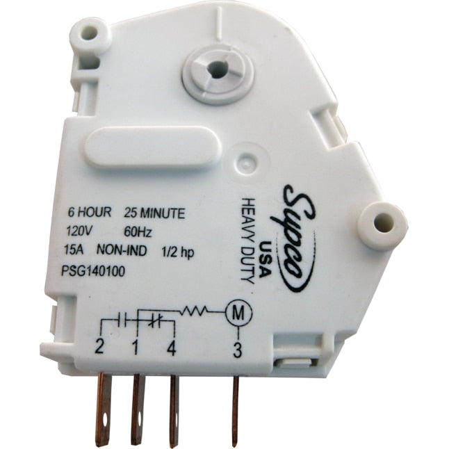 SUPCO Supco SPG1401GE 6 Hour 25 Minute Defrost Timer WR9X480