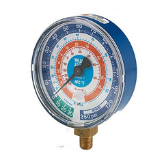 YELLOW JACKET Yellow Jacket 49145 Gauge (Degrees C), 3-1/8 inches Pressure, bar/psi, R-12/22/502